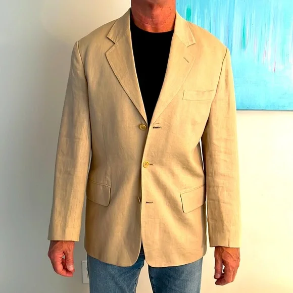 Suits Blazers Martin Gordon Tan Sports Jacket Poshmark